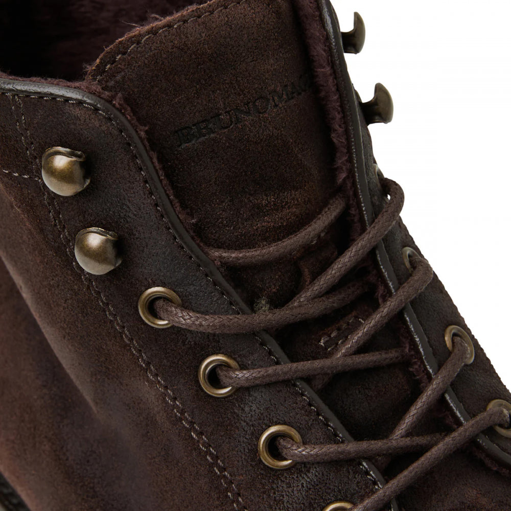 Bruno Magli Scotty Suede Boot Brown