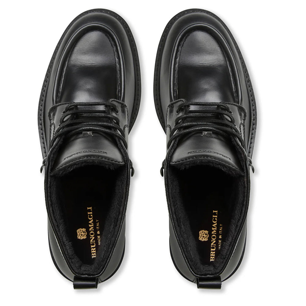 Bruno Magli Scotty Leather Boot Black