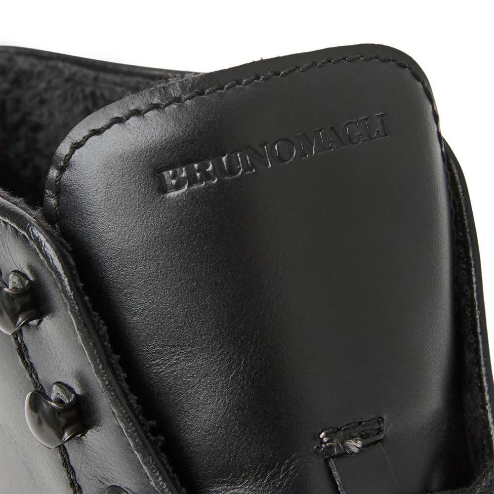 Bruno Magli Scotty Leather Boot Black