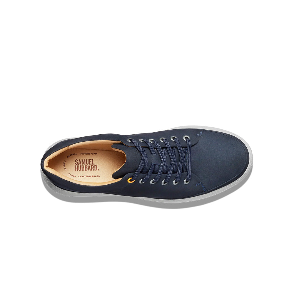 Samuel Hubbard Featherlight Fast Lace-Up Sneaker Navy