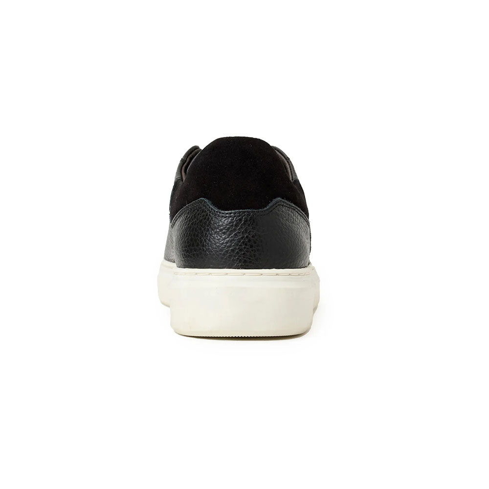 Bruno Magli "M" Collection Sierra Tumbled Leather Sneaker Black