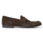 Bruno Magli Silas Suede Loafers Brown