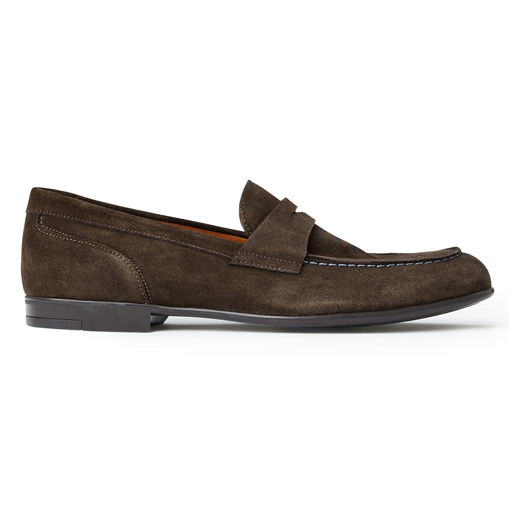 Bruno Magli Silas Suede Loafers Brown