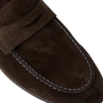 Bruno Magli Silas Suede Loafers Brown