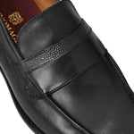 Bruno Magli Silvestro Embossed Loafer Black