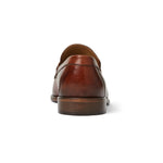 Bruno Magli Silvestro Embossed Loafer Cognac