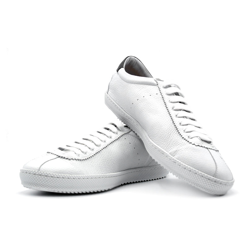 Zelli Calfskin Sneakers White