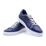 Zelli Crocodile Sneakers Royal