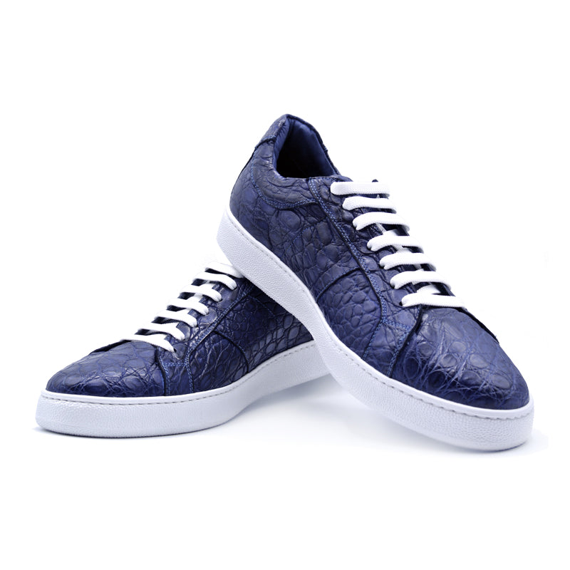 Zelli Crocodile Sneakers Royal
