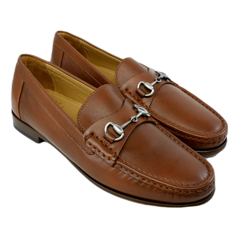 Alan Payne Snaffle II Bit Loafers Pecan