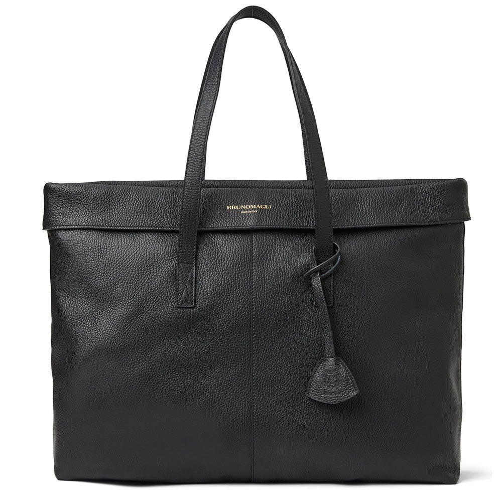 Bruno Magli Women's Sophie Leather Tote Handbag Black