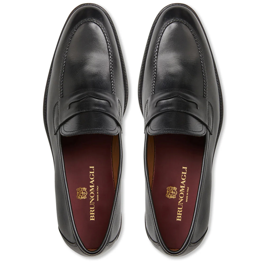 Bruno Magli Arden Leather Loafer Black