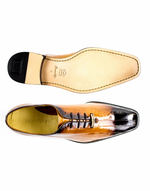Belvedere Stella Eel Lace Up Shoes Antique Camel