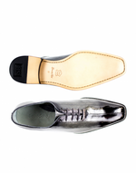 Belvedere Stella Eel Lace Up Shoes Antique Gray