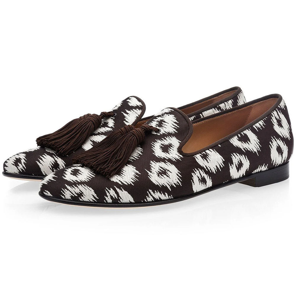 Superglamourous Louis Rivareno Slippers Cocoa