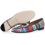 Superglamourous Tangerine 1 Belgian Loafers Panama