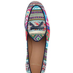 Superglamourous Tangerine 1 Belgian Loafers Panama