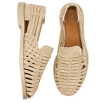 Zelli Sandali Woven Suede Huarache Loafer Sand (06-115-SND)