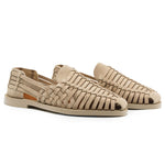 Zelli Sandali Woven Suede Huarache Loafer Sand (06-115-SND)