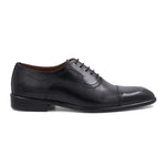 Bruno Magli Sergio Leather Cap Toe Oxford Black