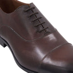 Bruno Magli Sergio Leather Cap Toe Oxford Brown