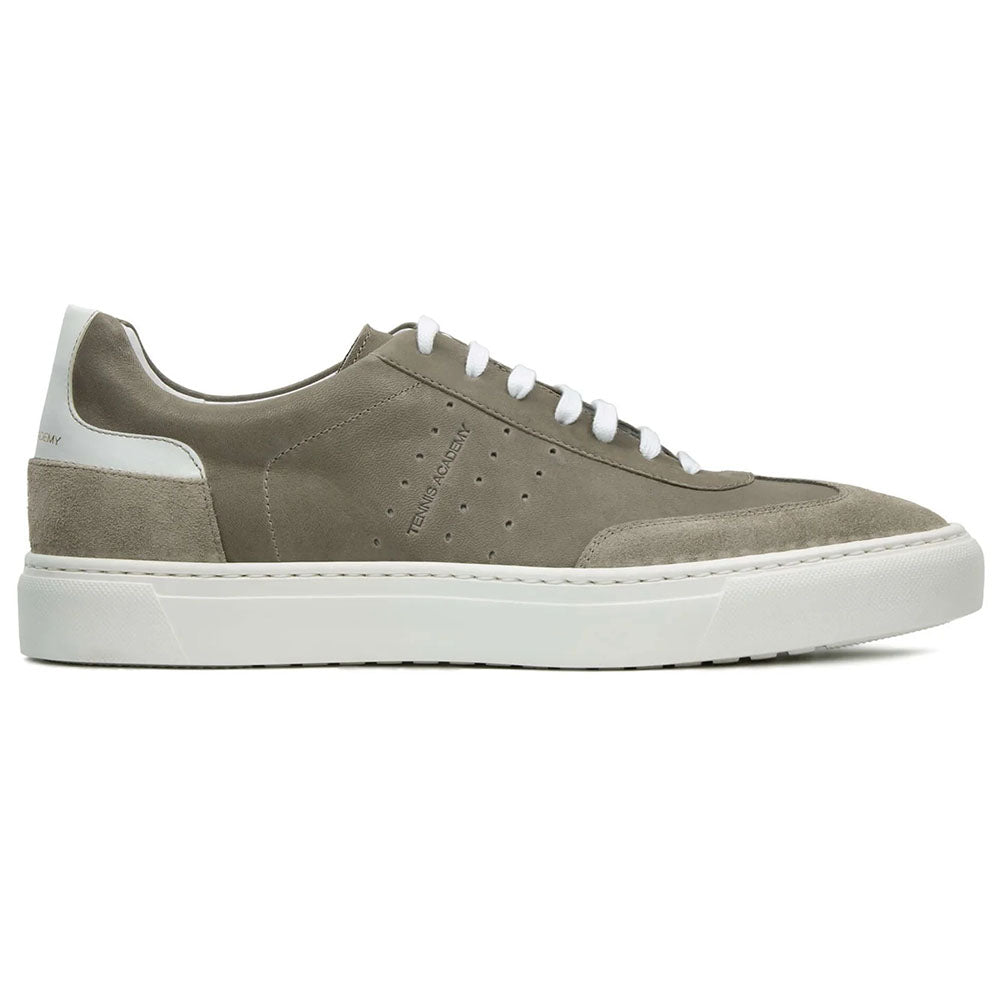 Il Gergo Shapo Suede & Calf Sneakers Taupe