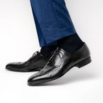 Moreschi Sheffield Wingtip Brogues Black