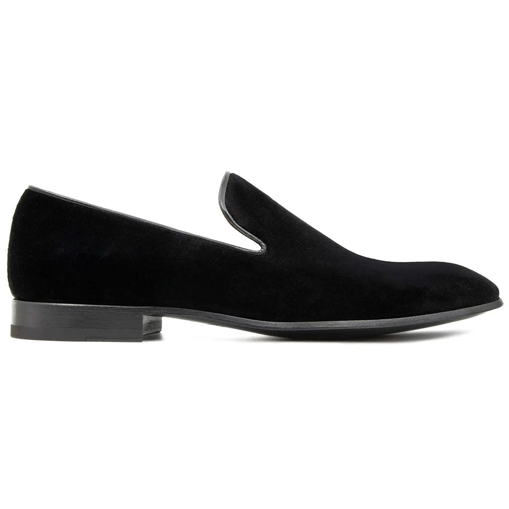 Il Gergo Smart Velvet Loafer Black