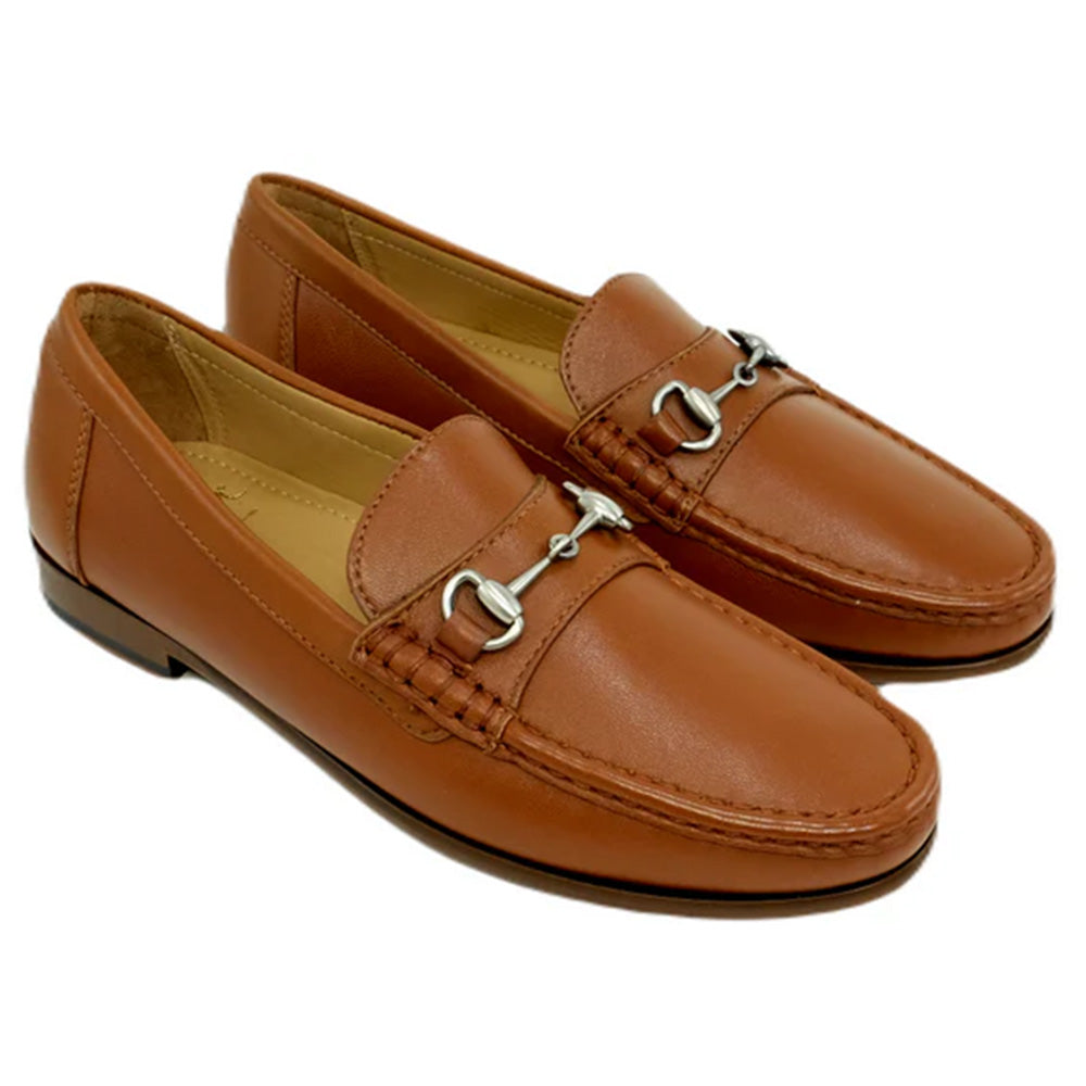 Alan Payne Snaffle Bit Loafers Brandy