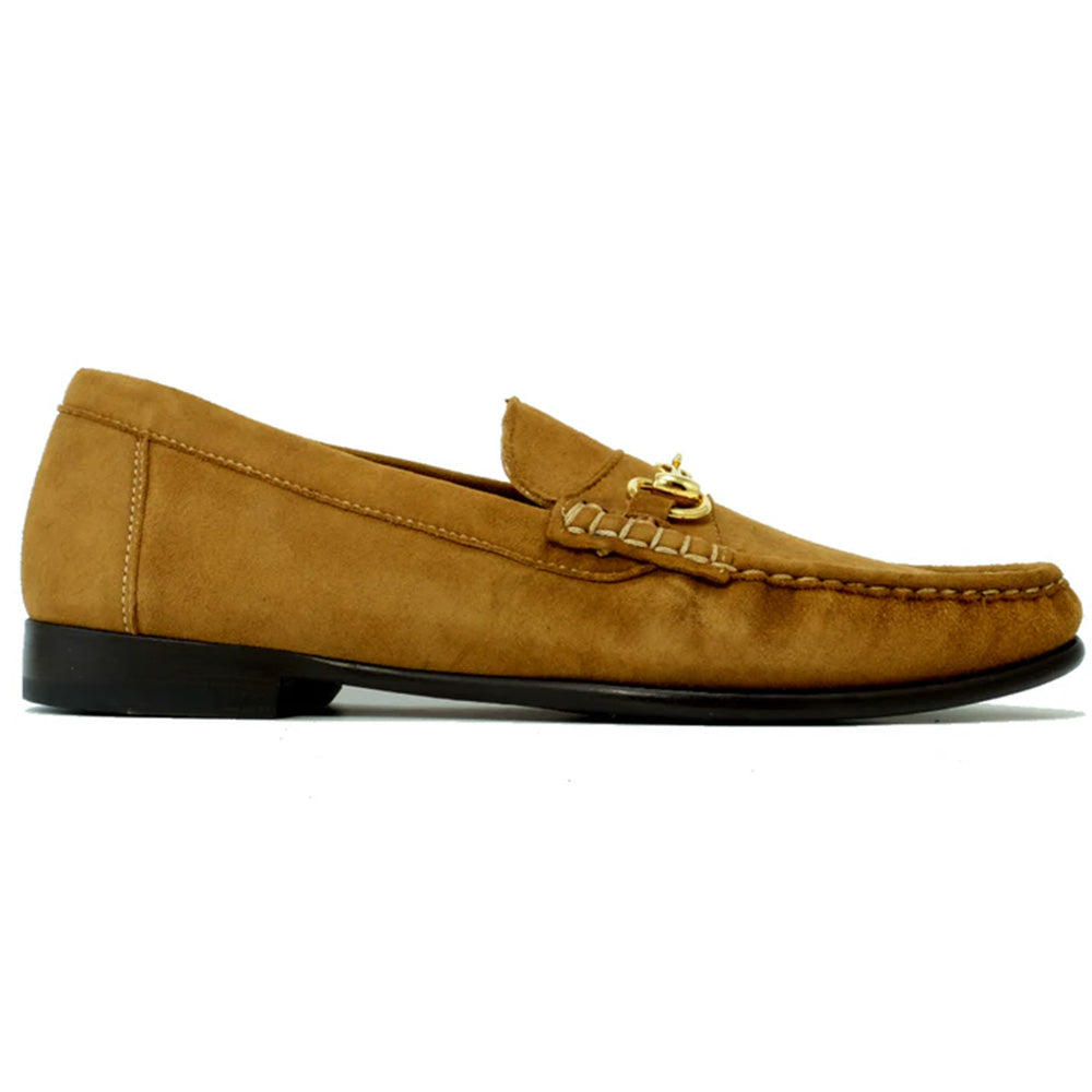 Alan Payne Snaffle Suede Bit Loafers Buck