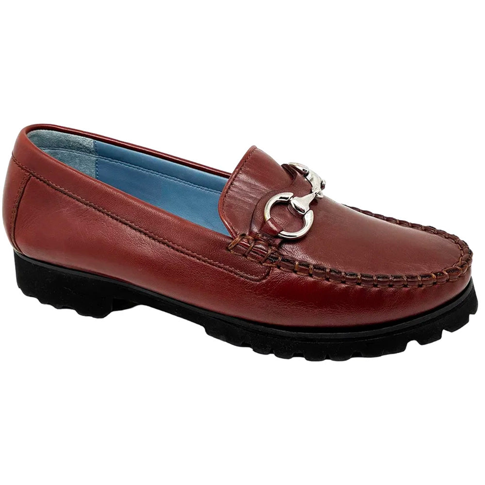 Robert Zur Women's Soho True Glove Bit Loafer Luggage