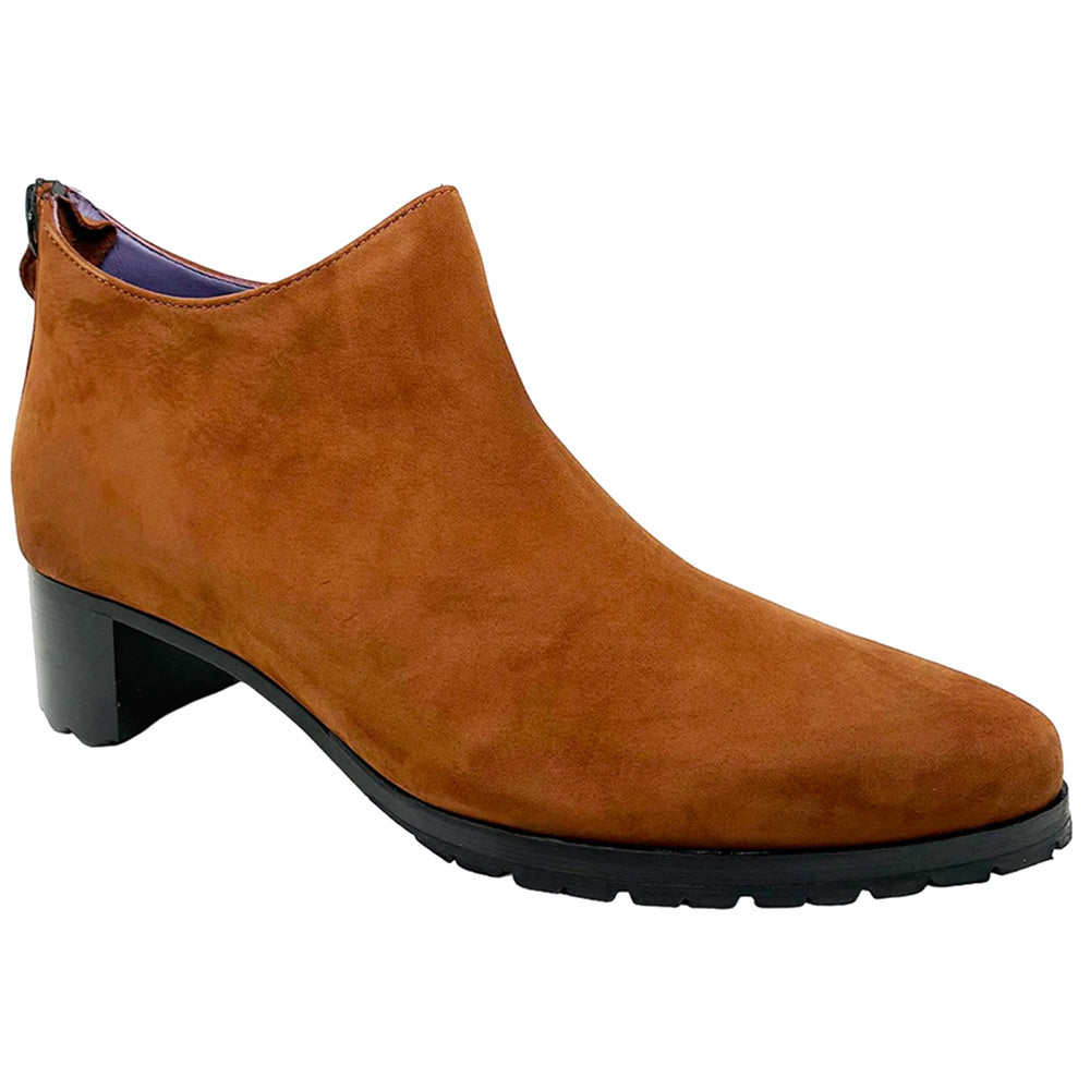 Robert Zur Women's Solara Suede Zipper Boot Sigaro
