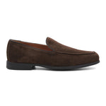 Bruno Magli Sonny Suede Slip-On Loafer Dark Brown