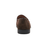 Bruno Magli Sonny Suede Slip-On Loafer Dark Brown