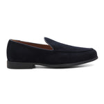 Bruno Magli Sonny Suede Slip-On Loafer Navy