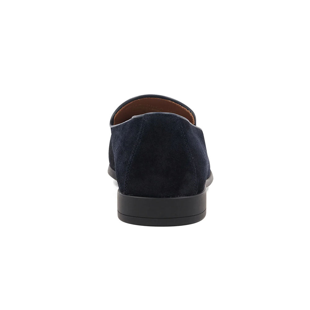 Bruno Magli Sonny Suede Slip-On Loafer Navy