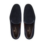 Bruno Magli Sonny Suede Slip-On Loafer Navy
