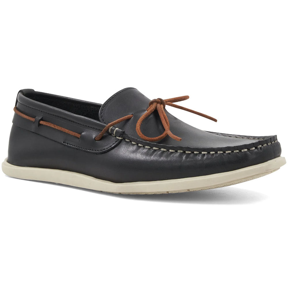 Bruno Magli Starboard Leather Moccasin Black