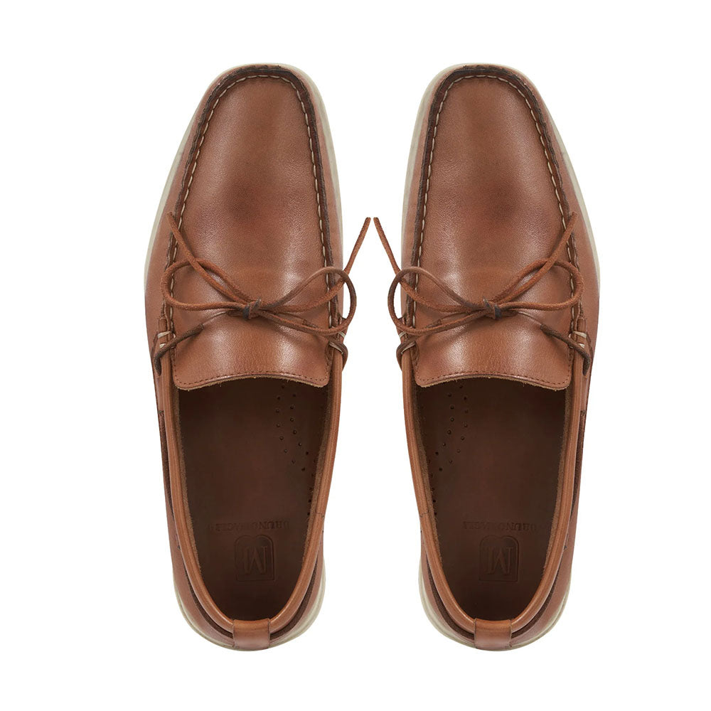Bruno Magli Starboard Leather Moccasin Brown