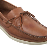 Bruno Magli Starboard Leather Moccasin Brown