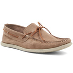 Bruno Magli Starboard Suede Moccasin Taupe