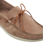 Bruno Magli Starboard Suede Moccasin Taupe