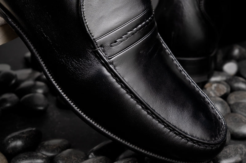 Stemar Jesolo Nappa Leather Loafers Black