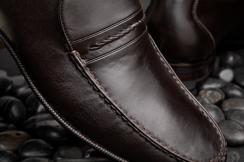 Stemar Jesolo Nappa Leather Loafers Brown