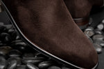 Stemar Ancona Suede Chelsea Boots Dark Brown