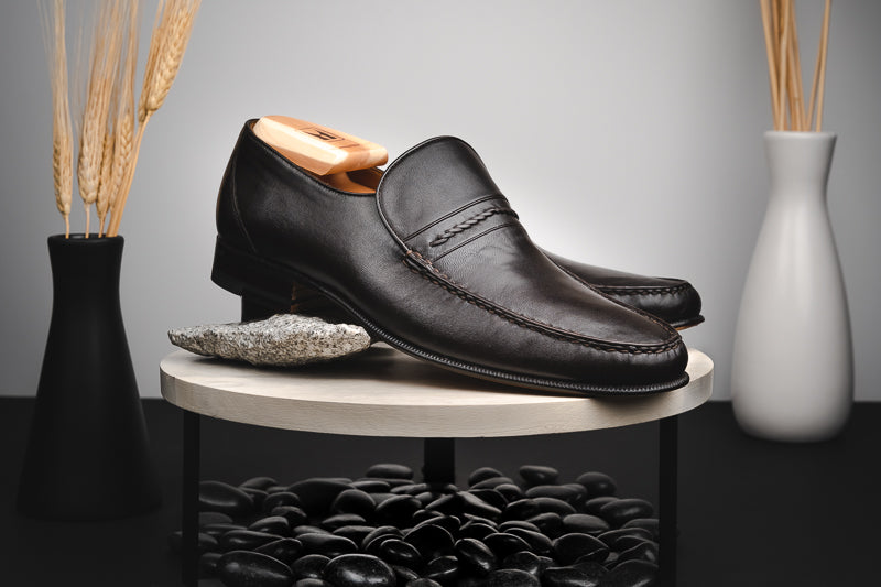 Stemar Jesolo Nappa Leather Loafers Brown