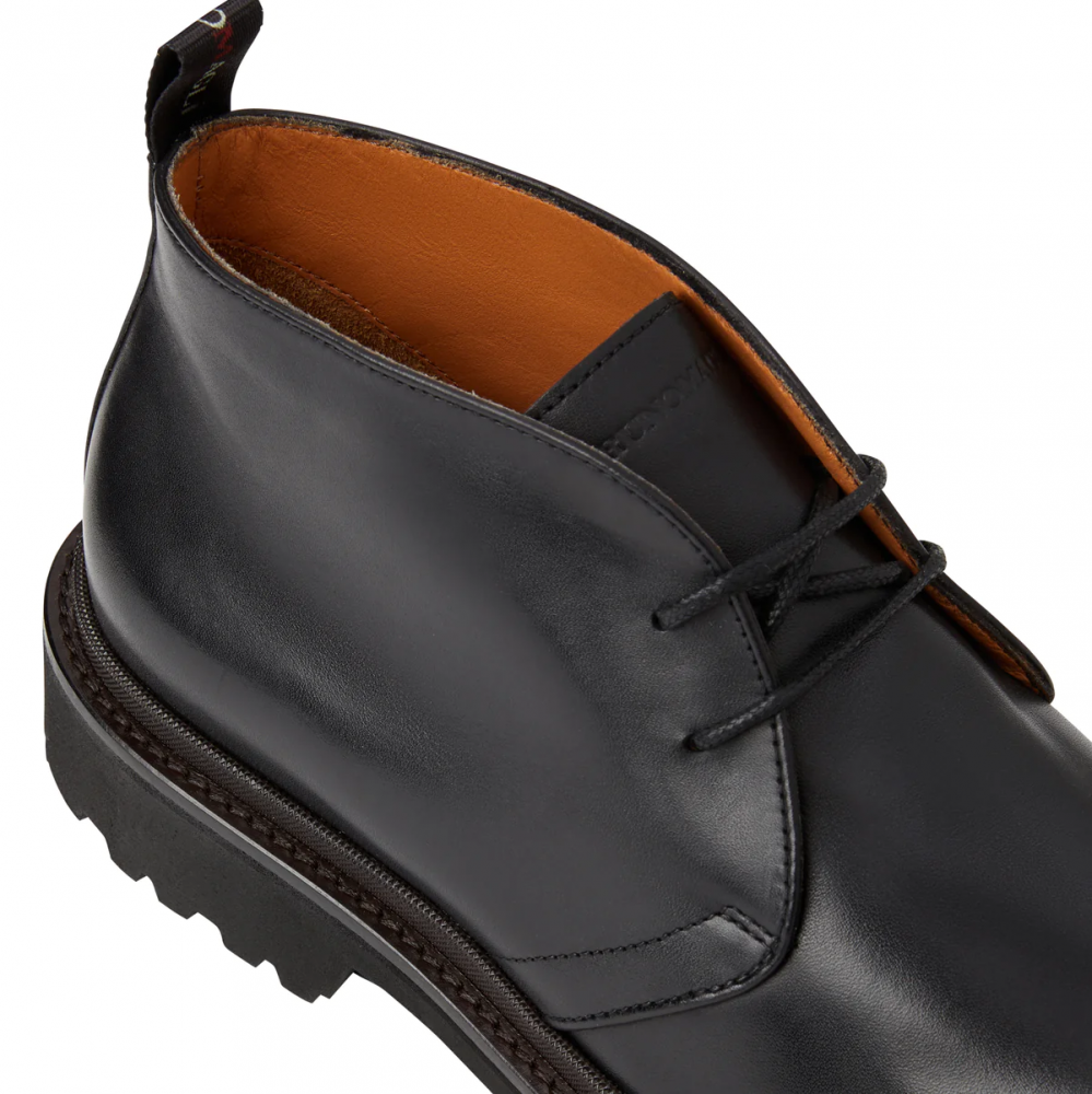 Bruno Magli Taddeo Classic Leather Chukka Boot Black
