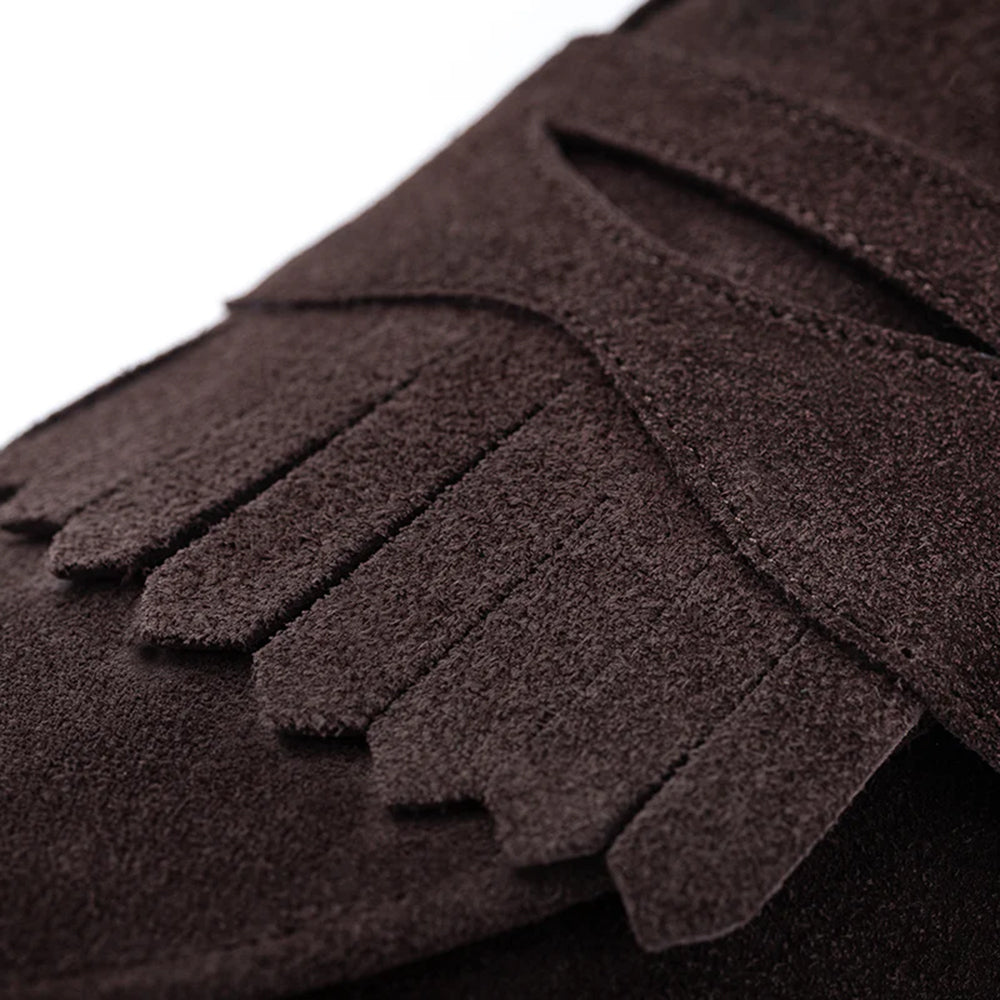 Superglamourous Tangerine 10 Gorain Belgian Loafers Cocoa