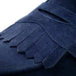 Superglamourous Tangerine 10 Gorain Belgian Loafers Navy