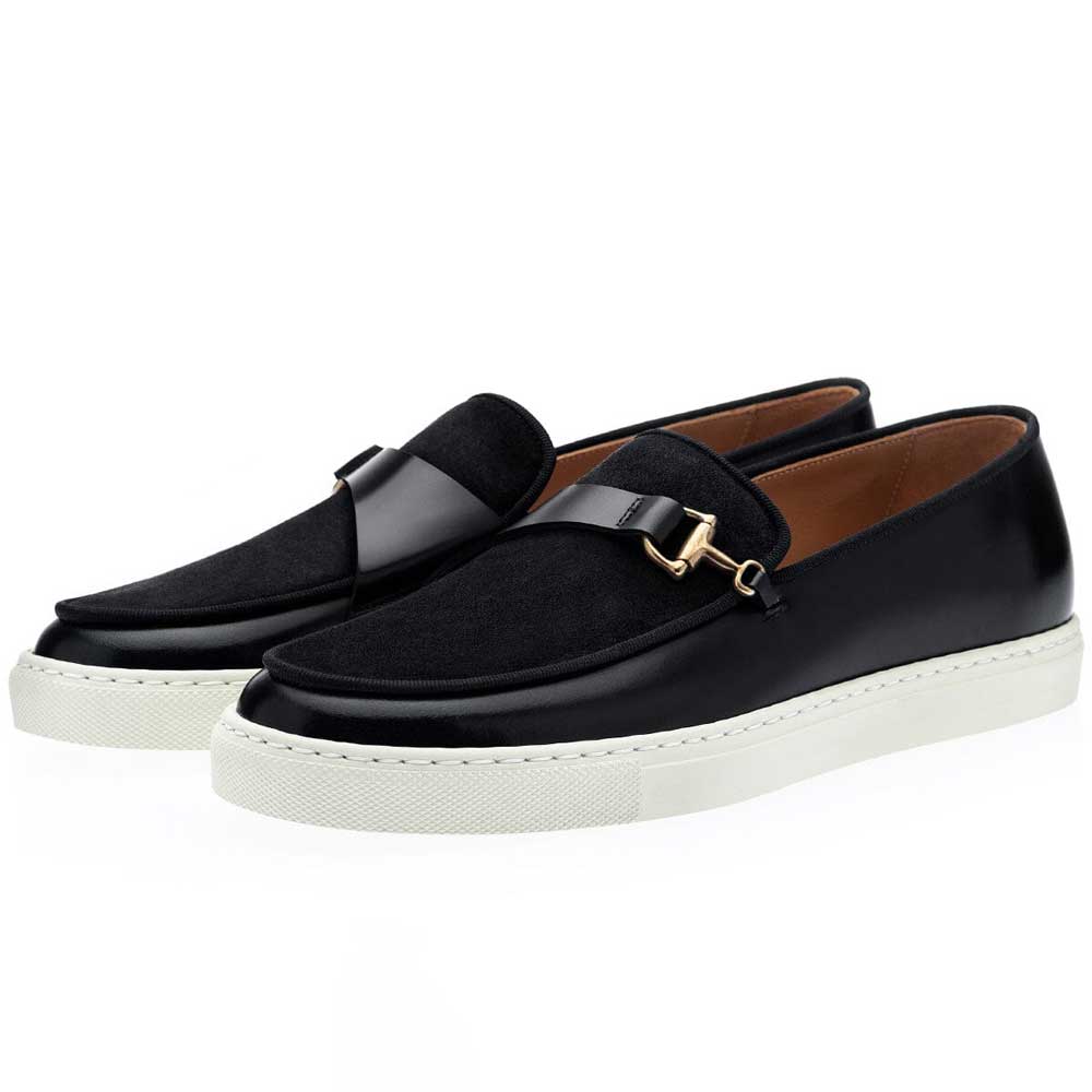 Superglamourous Tangerine 12 Cordovan Skate Black